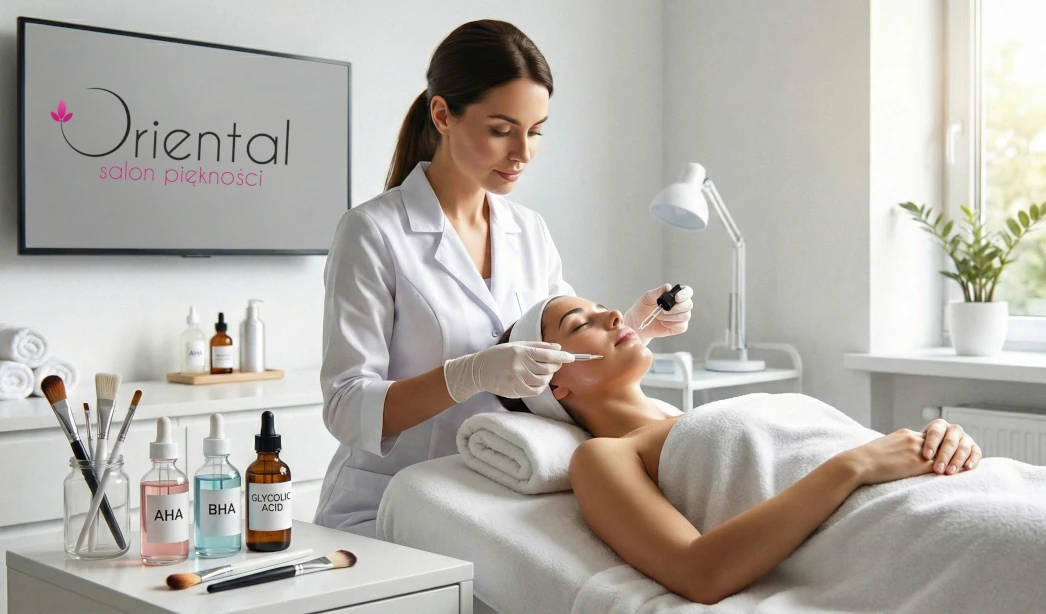 Peeling chemiczny: Peeling migdałowy z witaminą C - kosmetyczka Opole - Oriental